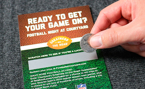 پوشش اطلاعات متغیر امنیتی هولوگرام با برچسب اسکرچ