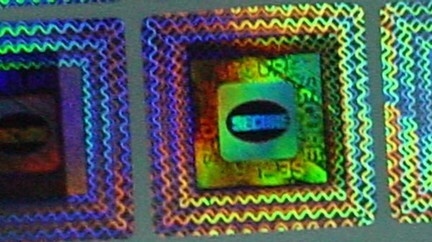 امنیت هولوگرام