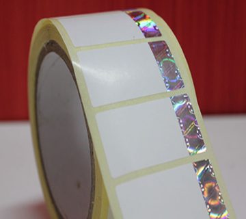 برچسب هولوگرامی کاغذی