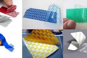 انواع لیبل وید