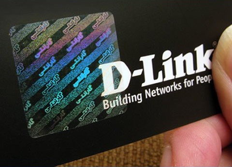 برچسب هولوگرام شفاف